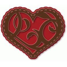 flourished valentine