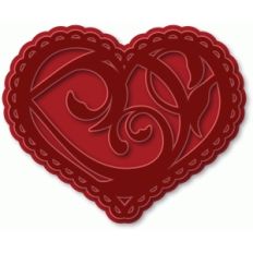 flourished valentine