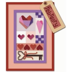 february docket quilt block