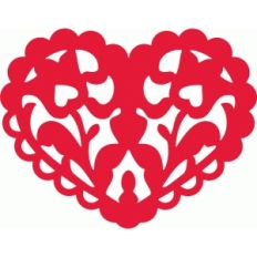 doily heart