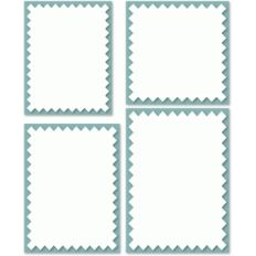 4 sawtooth card front basic shapes