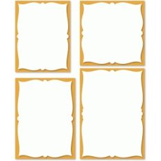 4 butterfly scallop card front basic shapes