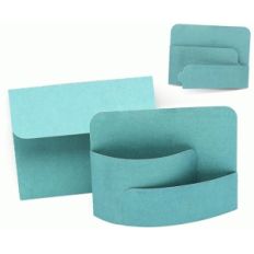 bendy card envelope set rounded corners
