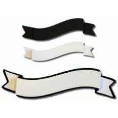 3d banner wave