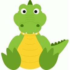 cute crocodile