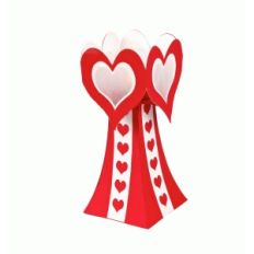 3d valentine luminaire - small