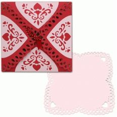 valentine cardwrap