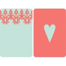 4x6 valentine journaling cards