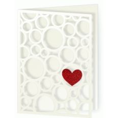 card valentine bubbles of love