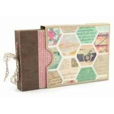 5x4 mini album with box
