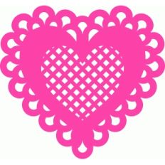 heart doily