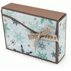 bendy card box sloped