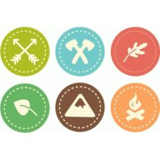 basicgrey canvas patches