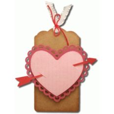 heart tag with arrow