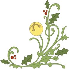 holiday corner flourish