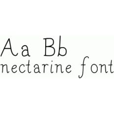 nectarine font