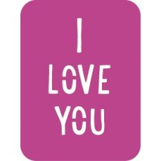 i love you life card