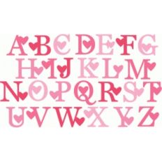 valentine monograms