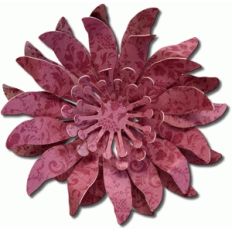 3d layered flower