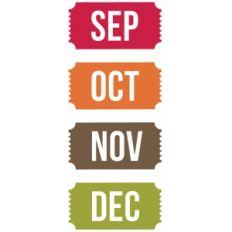 monthly tickets sep-dec