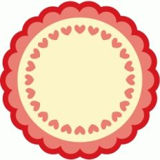 scallop heart card