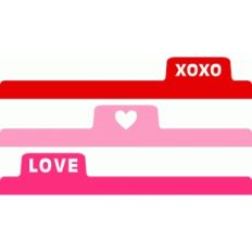 love tabbed borders