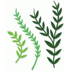 three vines with leaves
