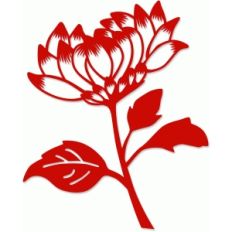 chinese paper cut small mum