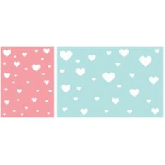 heart confetti journaling cards