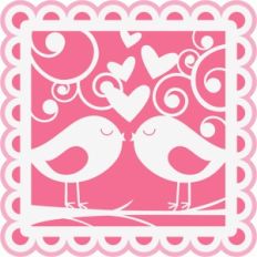 birds in love overlay