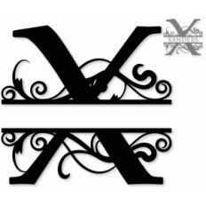 'x' monogram