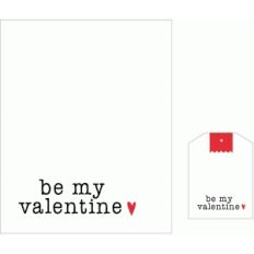 be my valentine 3x4 and 8x10 print and cut quote cards