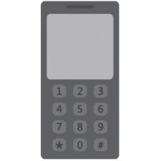 retro cellphone