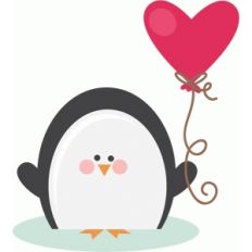 valentine penguin