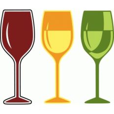 wine glasses