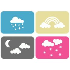 4x6 weather cards