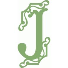 fancy letter j