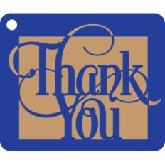 thank you window tag