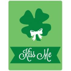 kiss me card