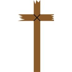 cross basic wooden