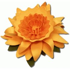 3d daffodil flower