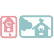 spring birdhouse card