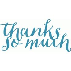 thanks so much