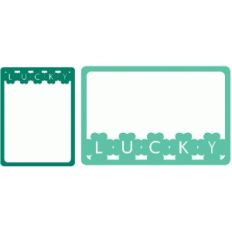 lucky clover journaling cards