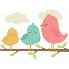 birds on a branch