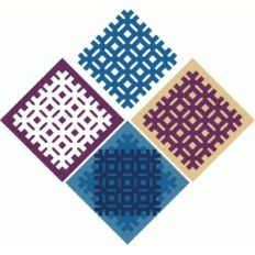 lattice overlay and cutout