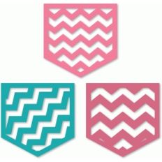 chevron pockets
