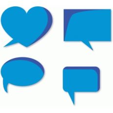 speech bubbles