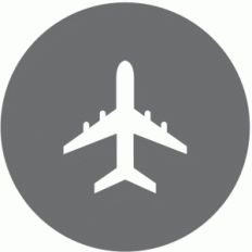 airplane circle