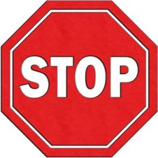 traffic sign - stop